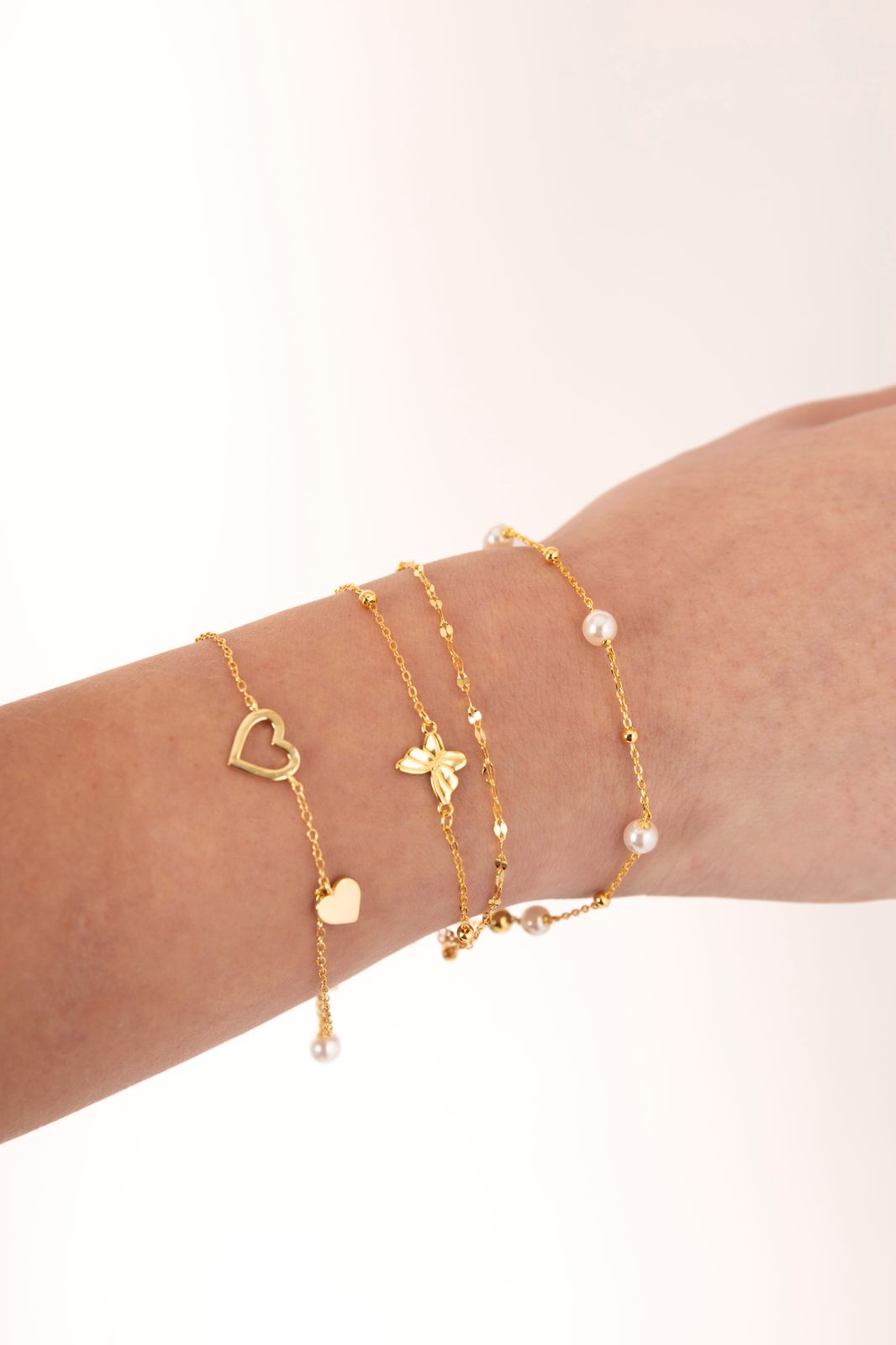 PULSERA DOBLE MARIPOSA