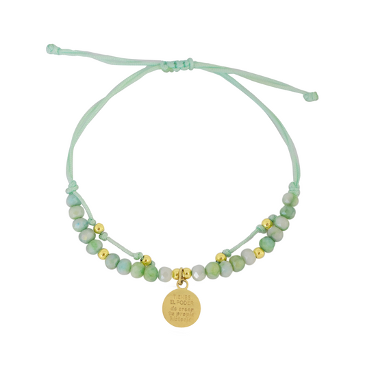 PULSERA TIENES EL PODER DE CREAR TU PROPIA HISTORIA