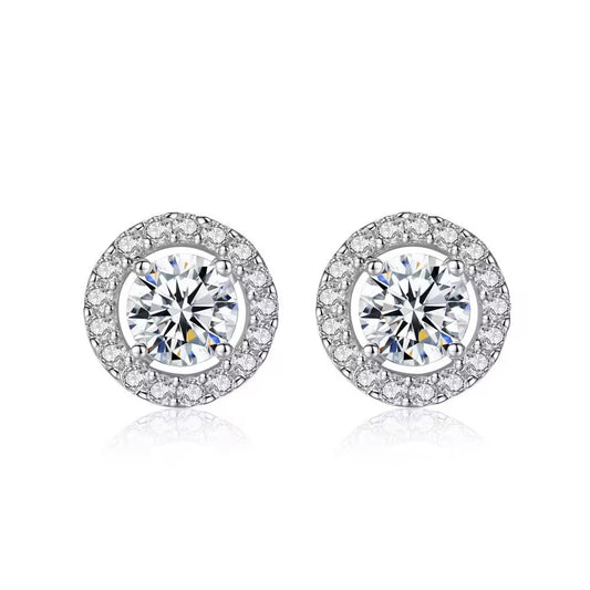 ARETES SOPHIE SILVER