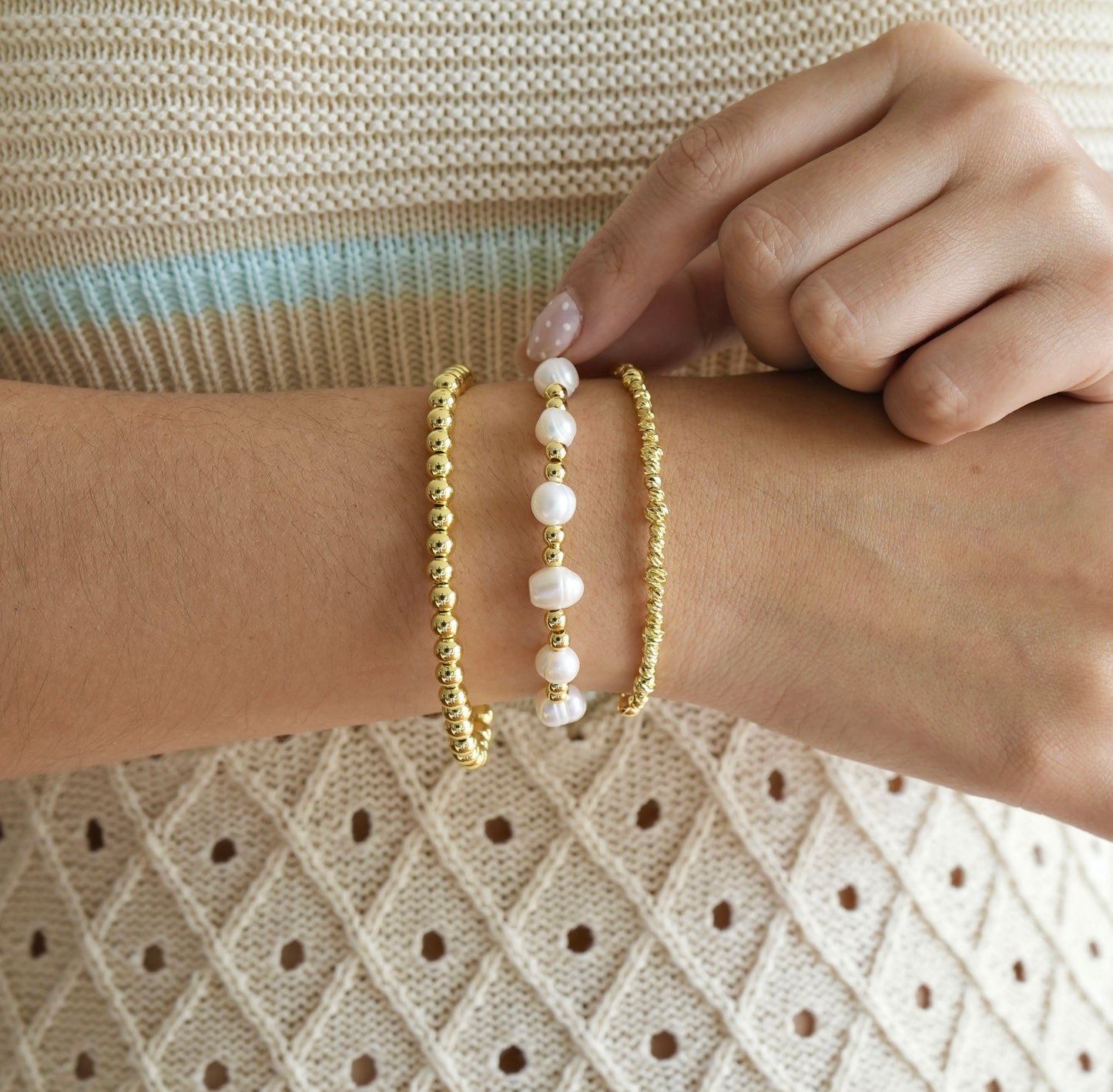 PULSERA BOLITAS