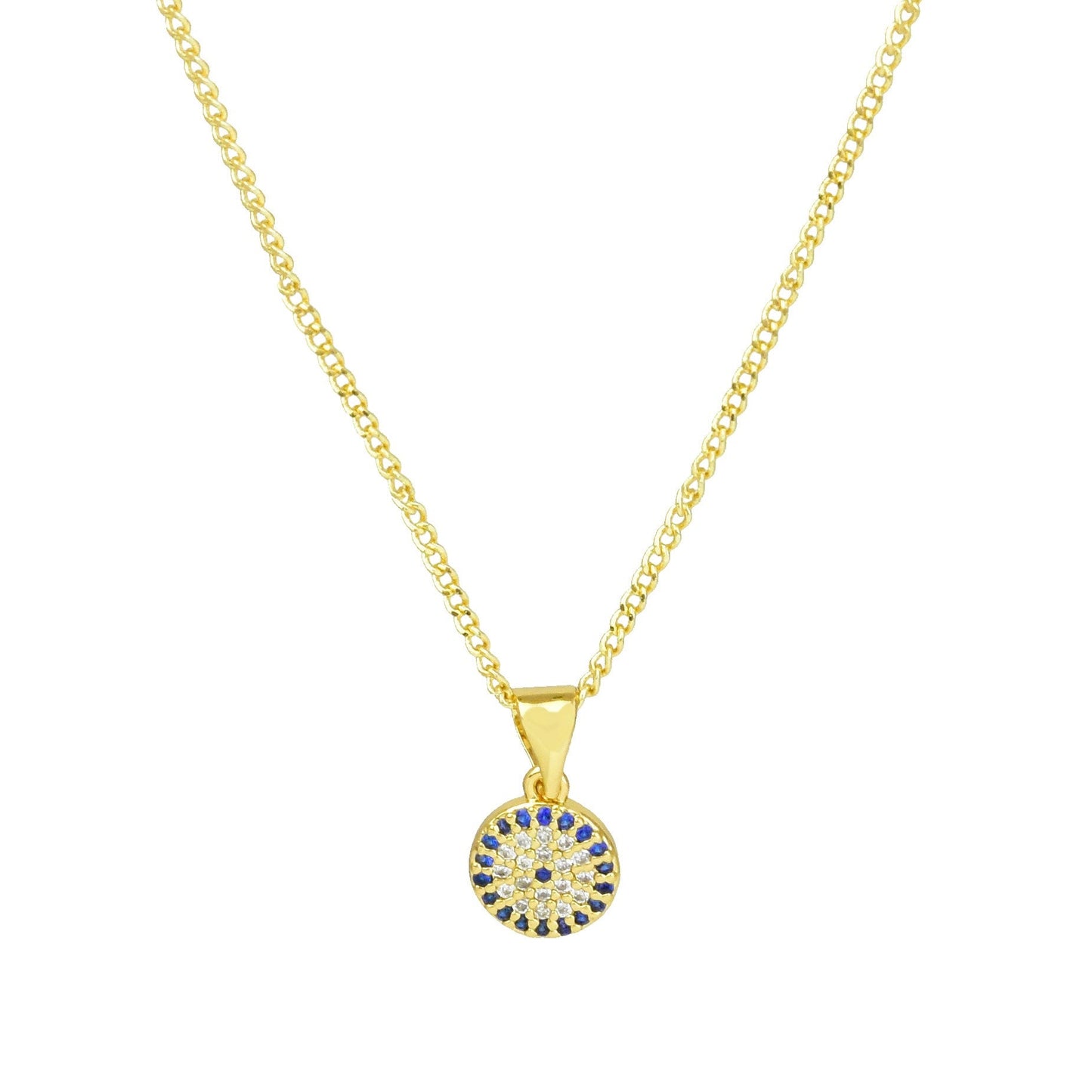 COLLAR OJO TURCO AZUL