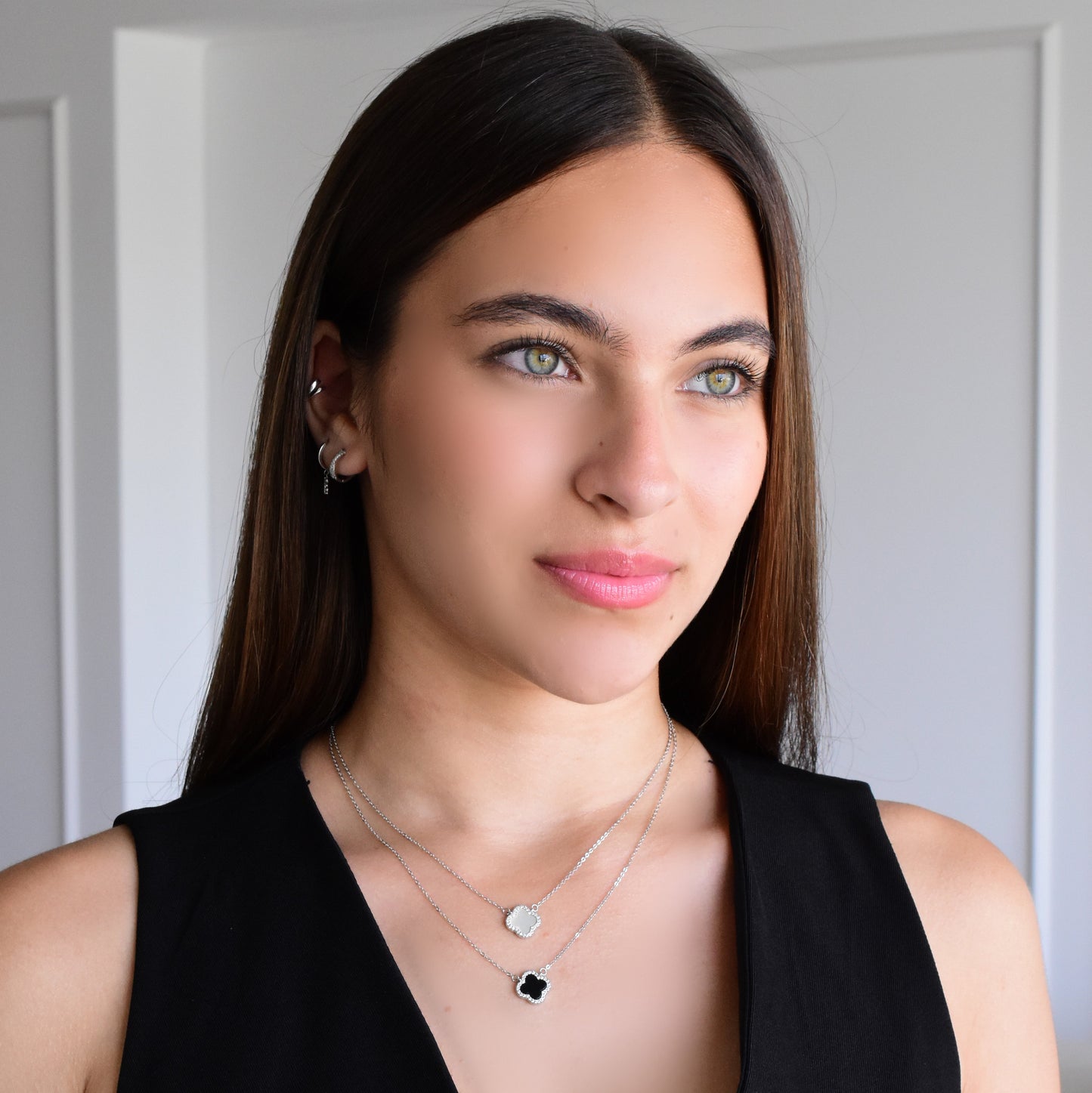 COLLAR TRÉBOL SHINE