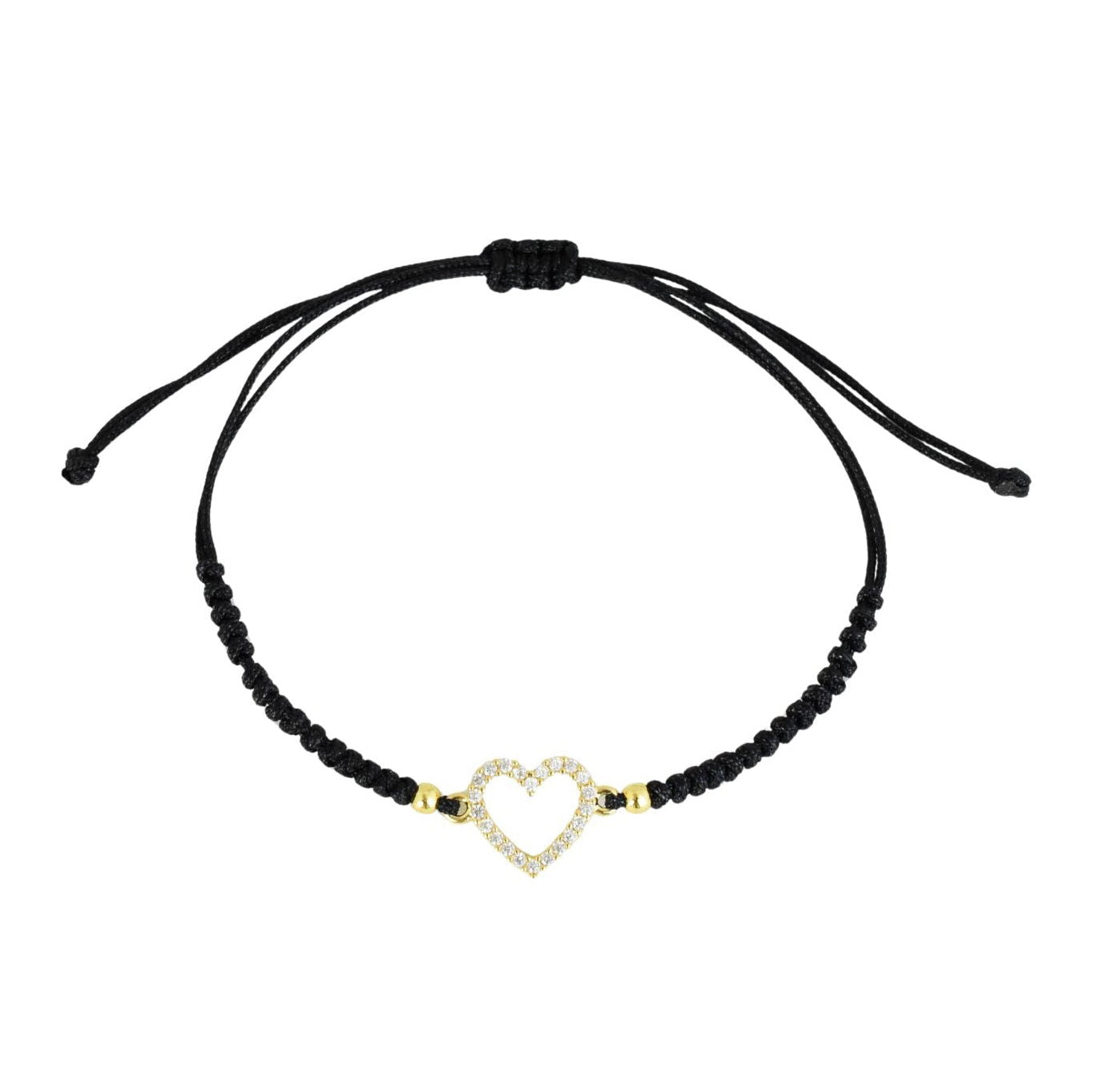 PULSERA CORAZÓN BRILLANTE