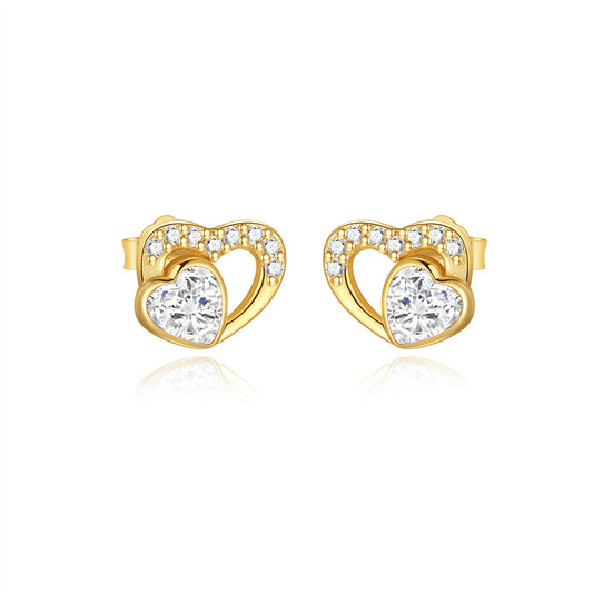 ARETES CORAZÓN PRINCESA