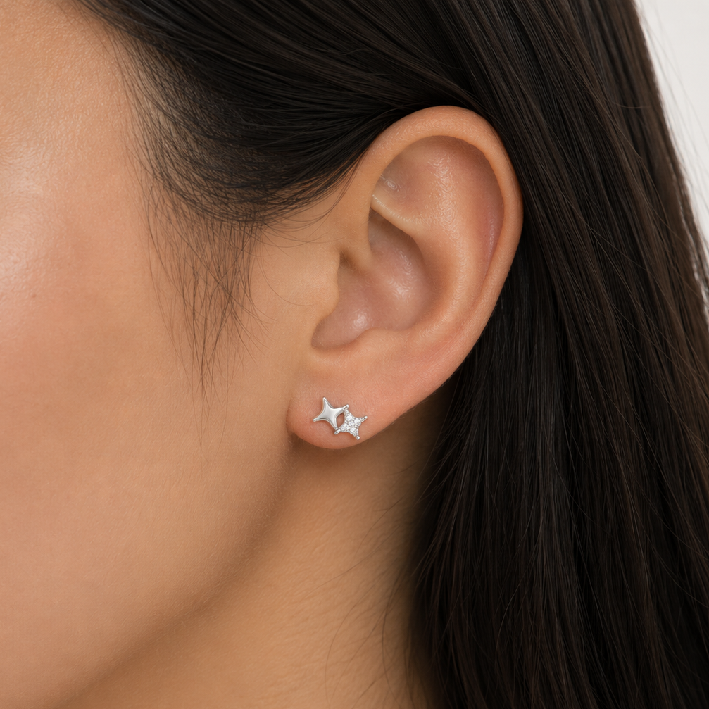 ARETES ESTRELLA FUGAZ