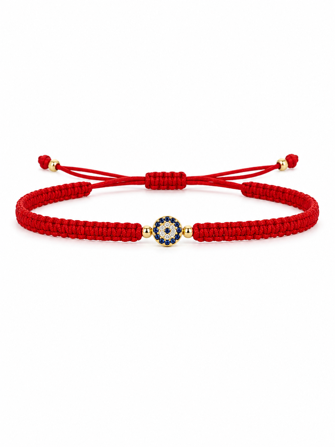 PULSERA TEJIDA OJO TURCO SHINE