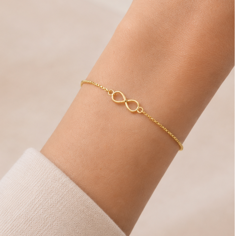 PULSERA INFINITE GOLDEN