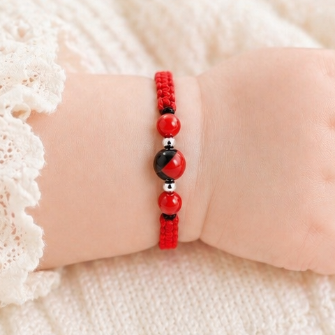 PULSERA TEJIDA HUAYRURO BEBÉ