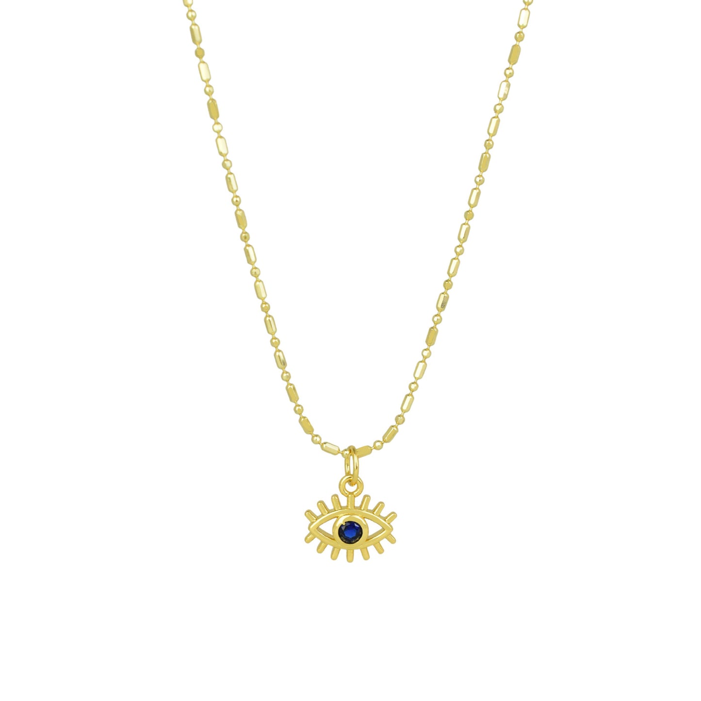 COLLAR OJO AZUL