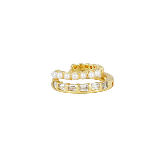EARCUFF PERLAS