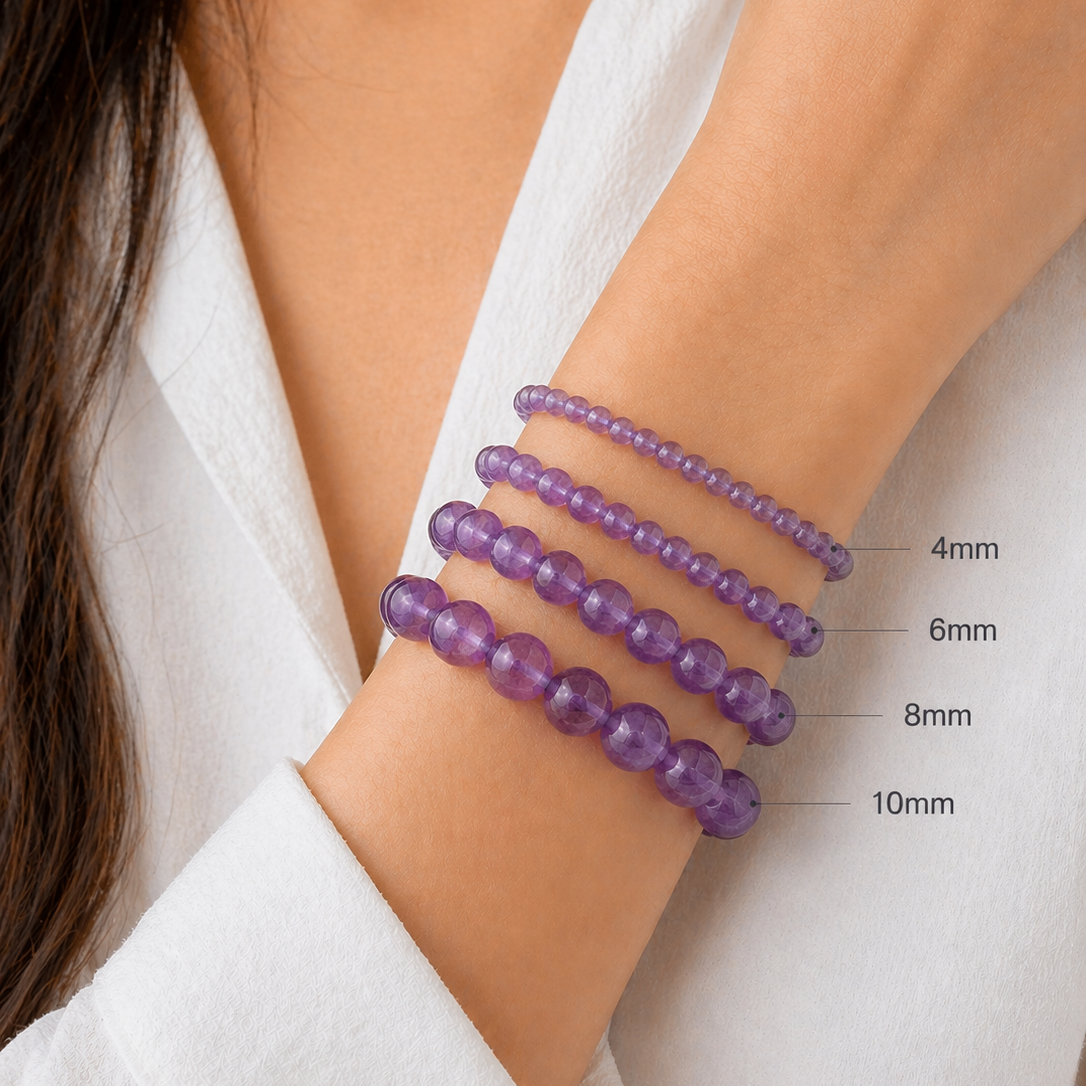 PULSERA PIEDRA AMATISTA