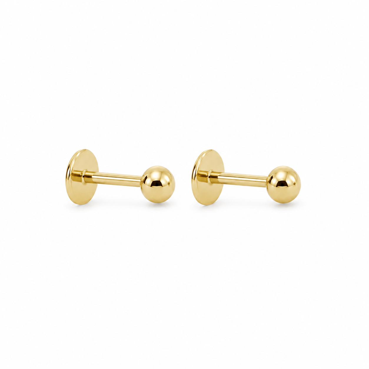 ARETE LENTEJA REVERSIBLE
