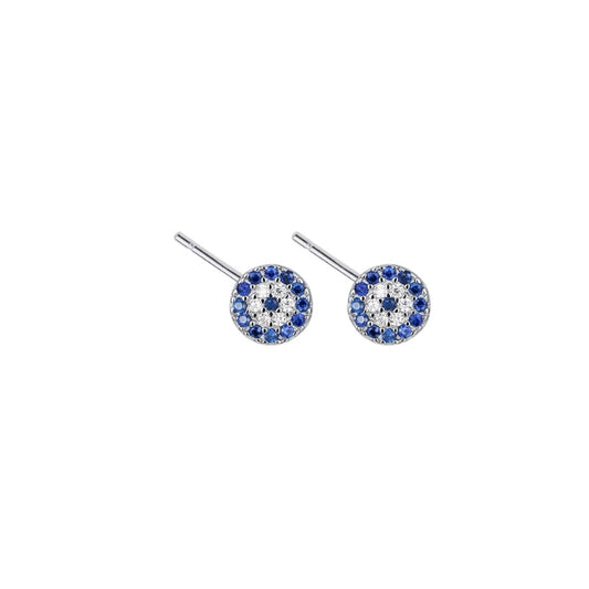 ARETES OJO TURCO SILVER