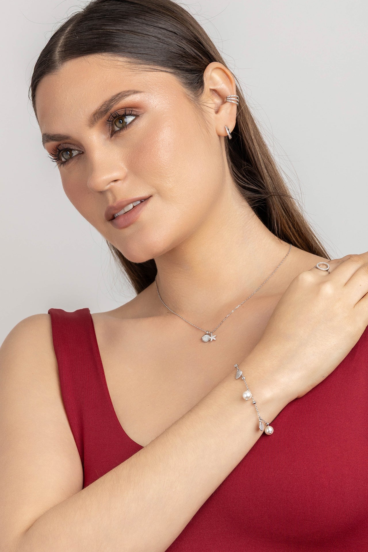 PULSERA CONCHITA DE MAR SILVER