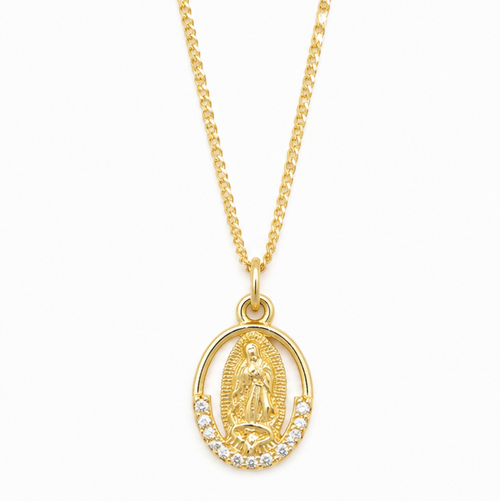 COLLAR VIRGEN DE GUADALUPE SHINE