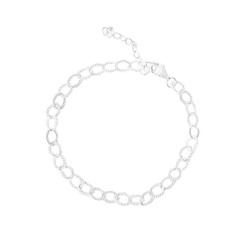 PULSERA ESLABONES SATINADOS