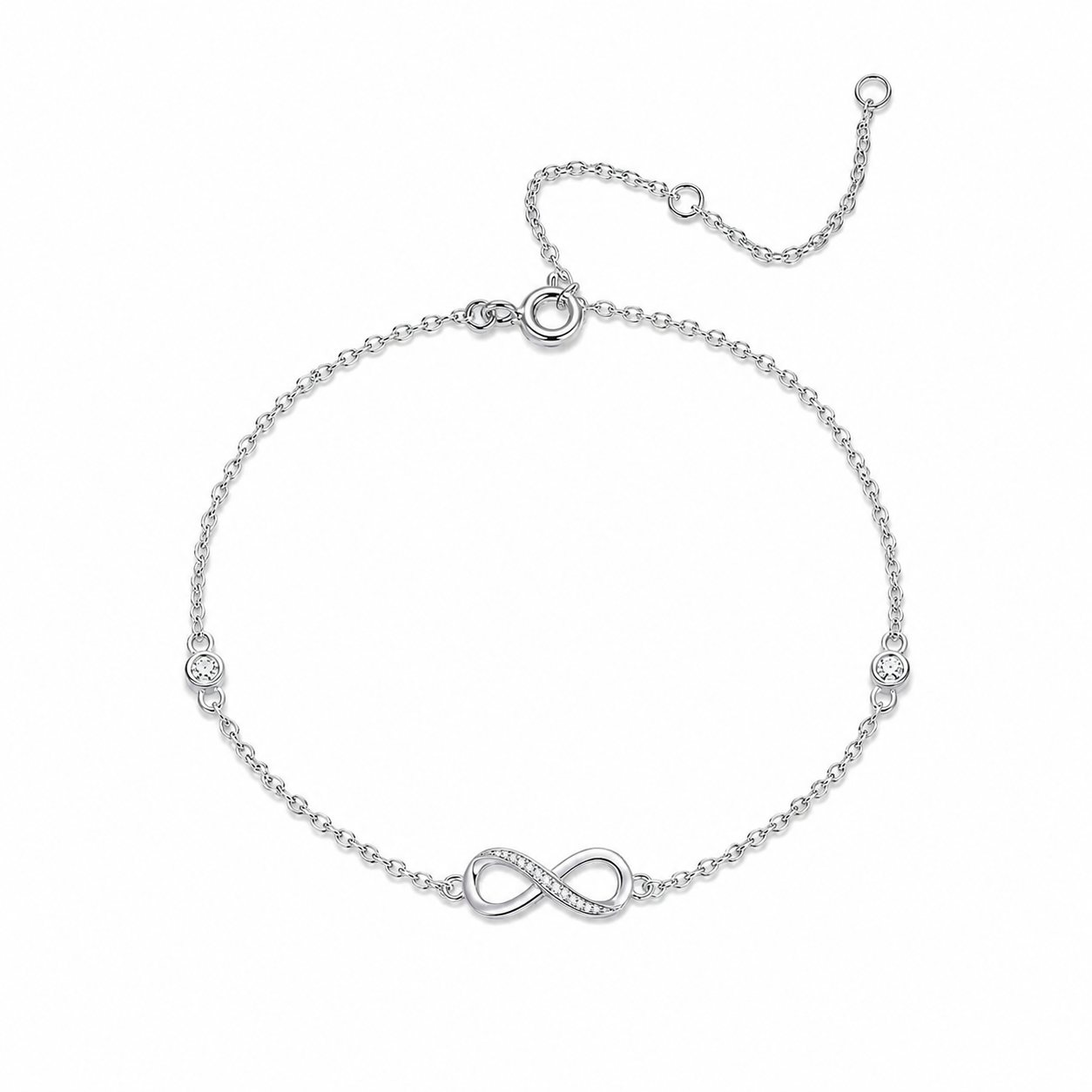 PULSERA INFINITO SILVER