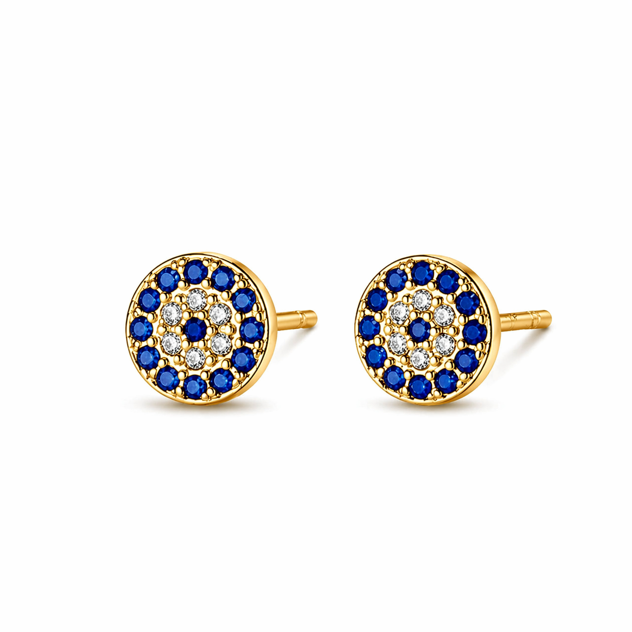 ARETES OJO TURCO GOLD