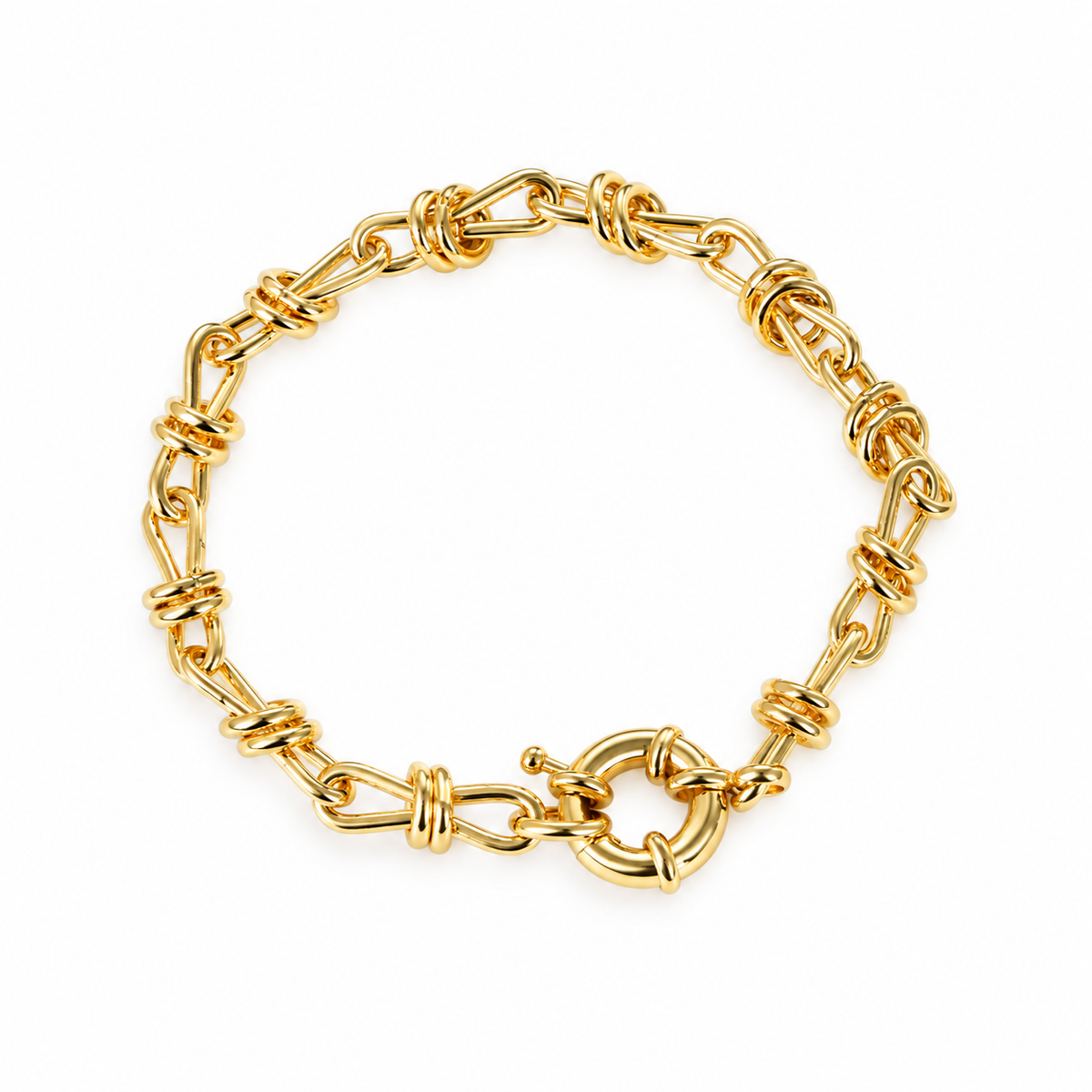PULSERA ESLABÓN INFINITO