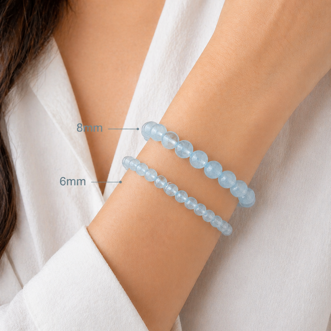 PULSERA PIEDRA AGUAMARINA