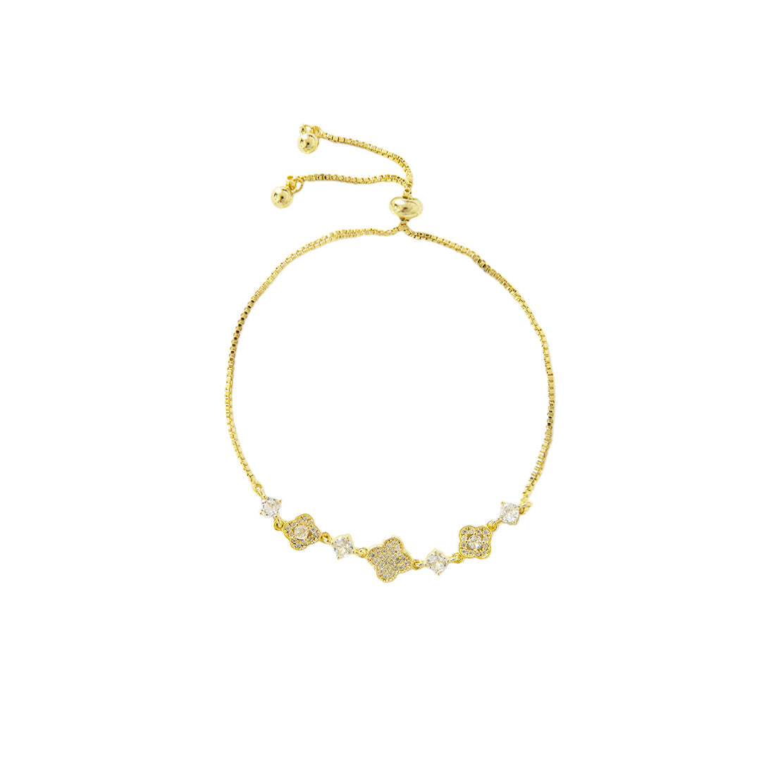 PULSERA TRÉBOL SHINE