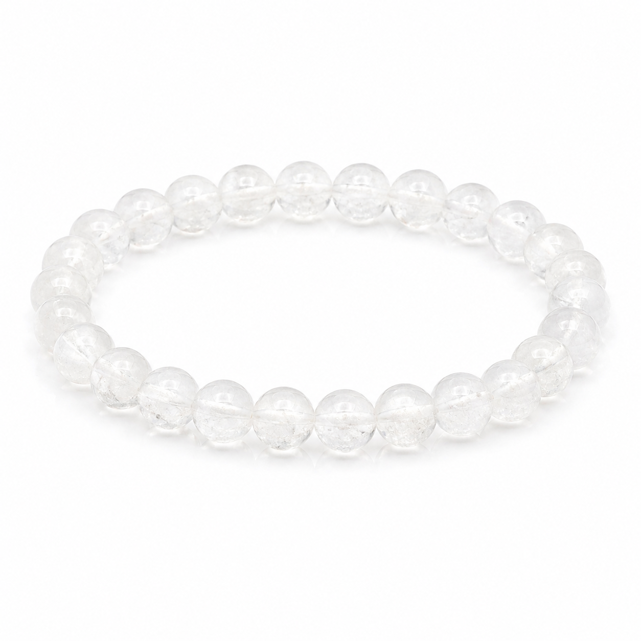 PULSERA PIEDRA CUARZO BLANCO