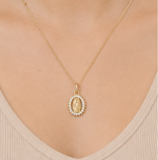 COLLAR VIRGEN DE GUADALUPE SLIM