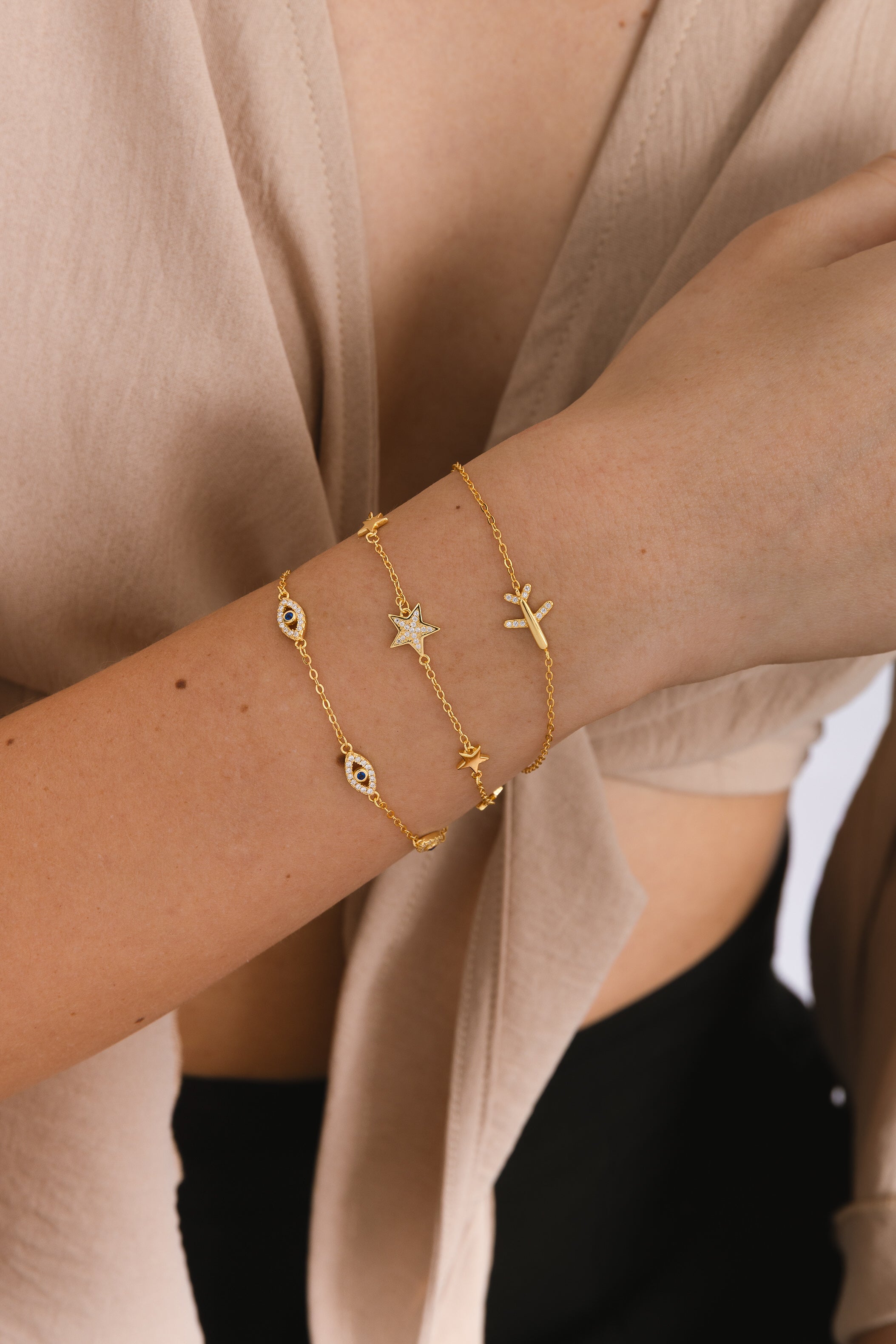 PULSERA OJO TURCO SLIM