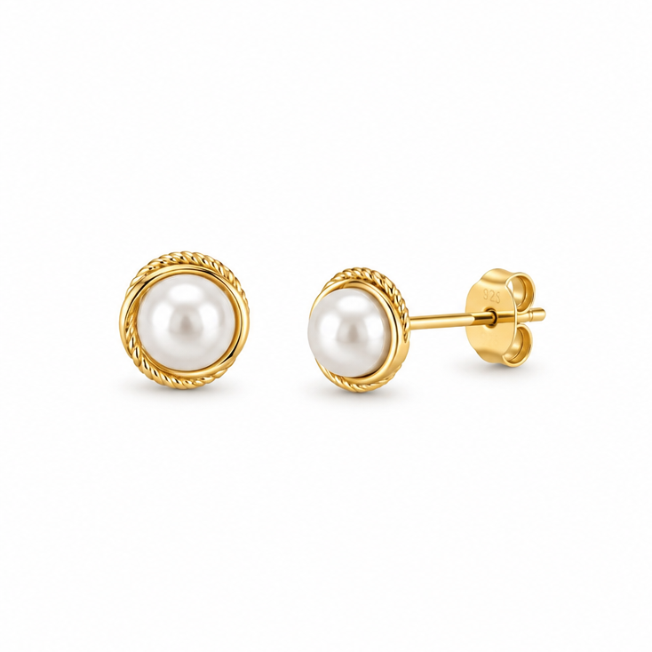 ARETES LUZ DE PERLA