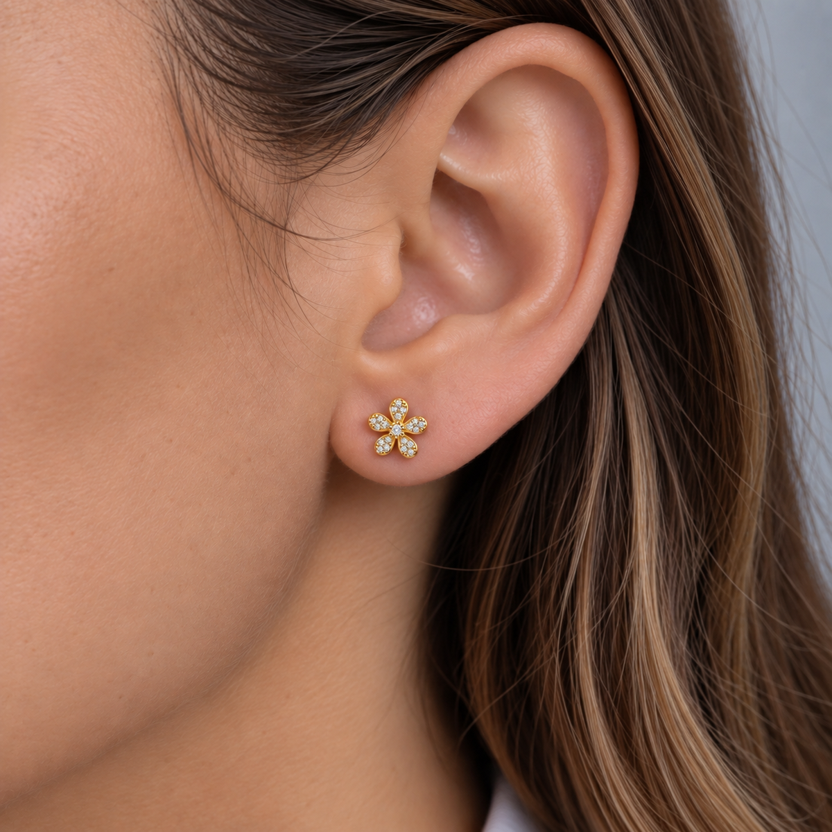 ARETES FLOR AMELIE