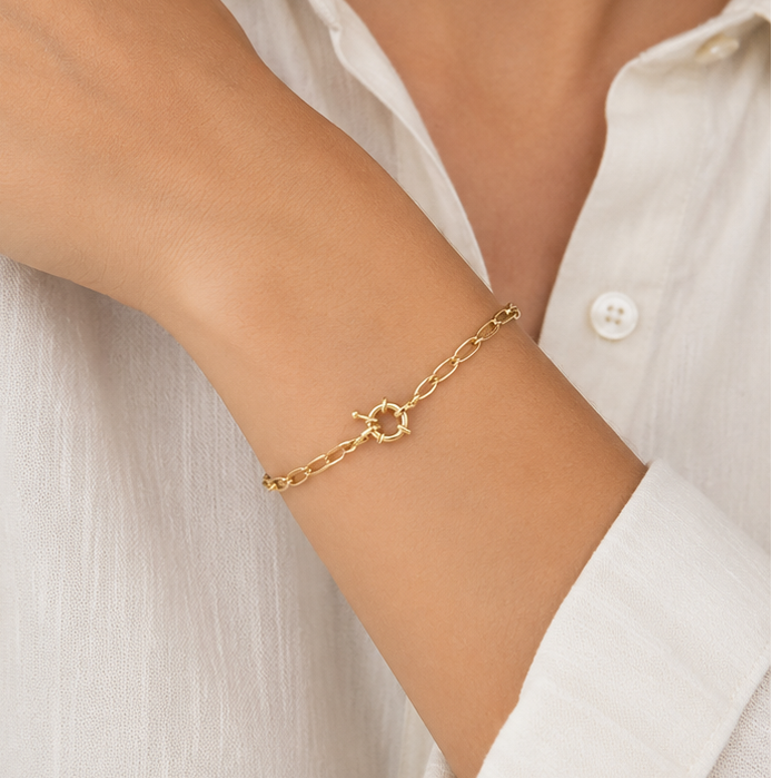 PULSERA ESLABÓN GOLDEN