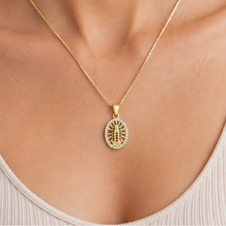 COLLAR VIRGEN DE GUADALUPE ETERNA