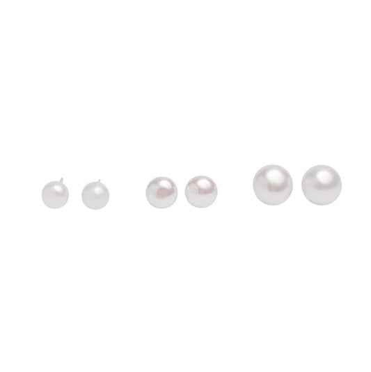 ARETES PERLA DE RÍO