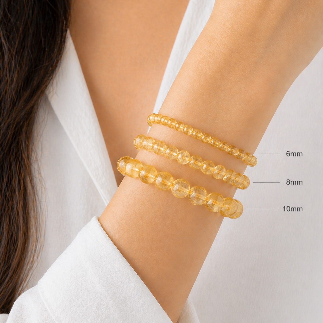 PULSERA PIEDRA CITRINO