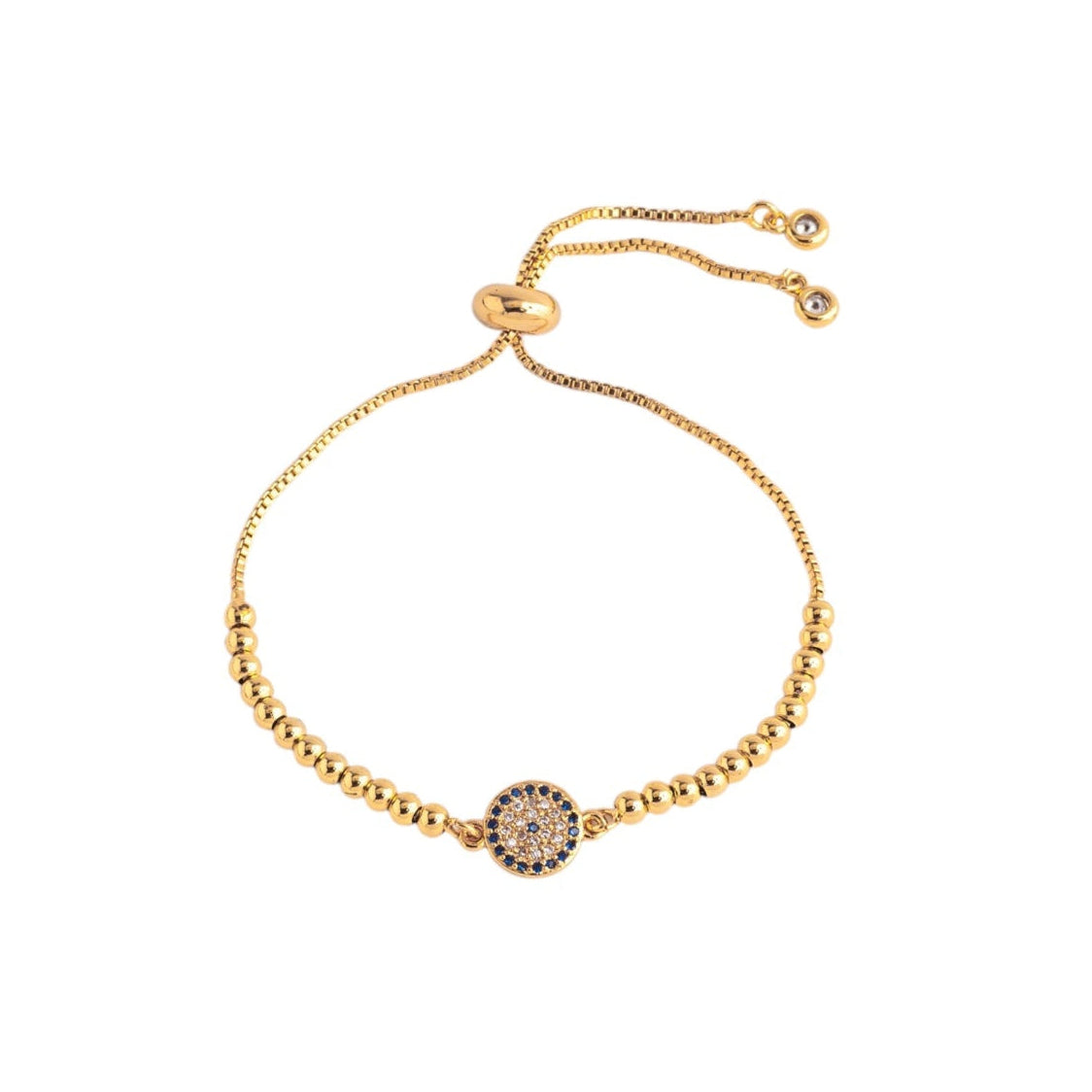 PULSERA OJO TURCO AZUL