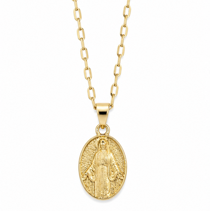 COLLAR VIRGEN DE LA MEDALLA MILAGROSA