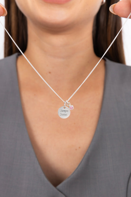 COLLAR PLACA PERSONALIZADA