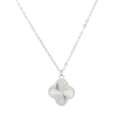 COLLAR TRÉBOL SILVER