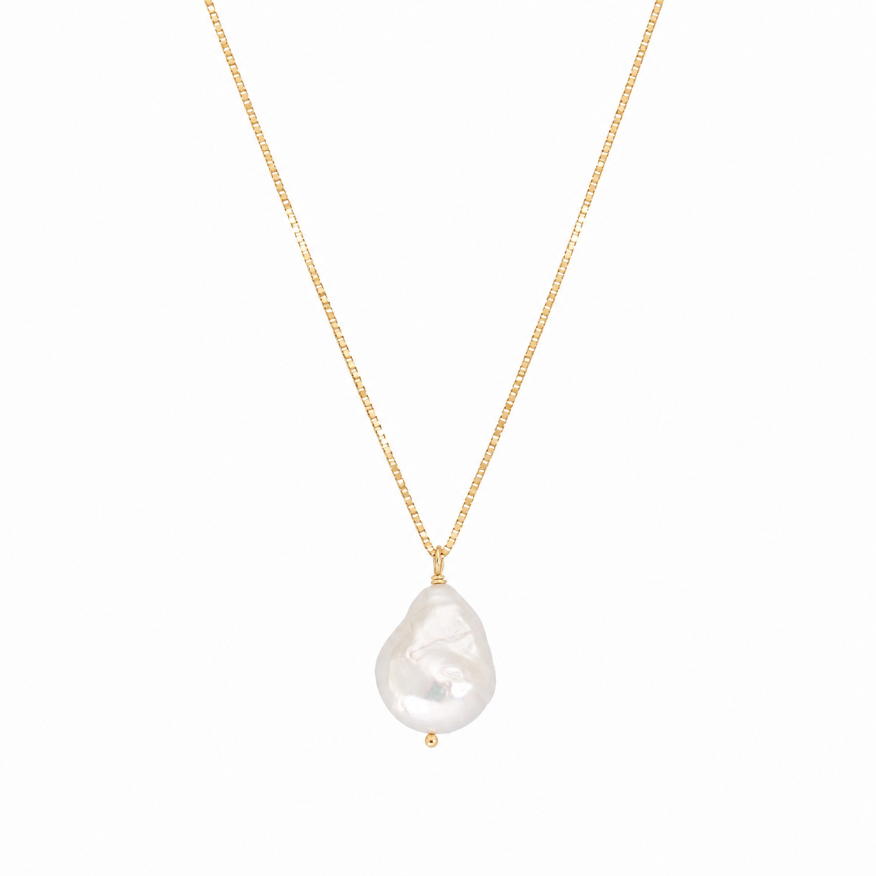 COLLAR PERLA BARROCA