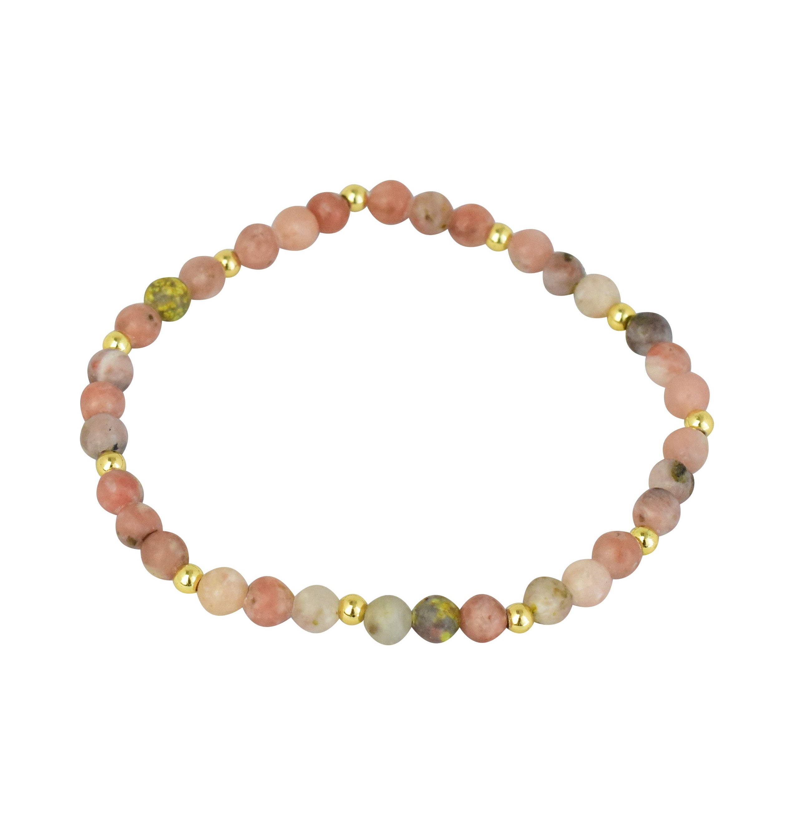 PULSERA PIEDRA ÓPALO ROSA