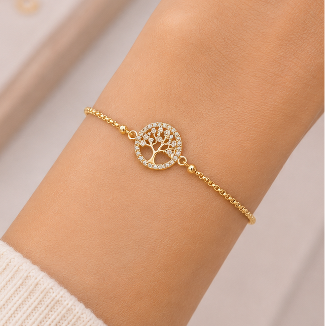 PULSERA ÁRBOL DE LA VIDA SHINE