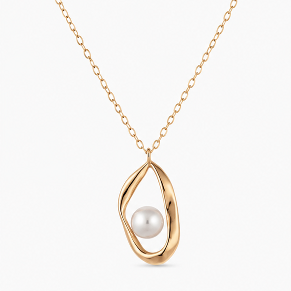 COLLAR PERLA AURA