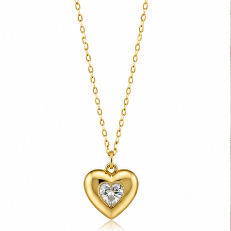 COLLAR CORAZÓN SHINE