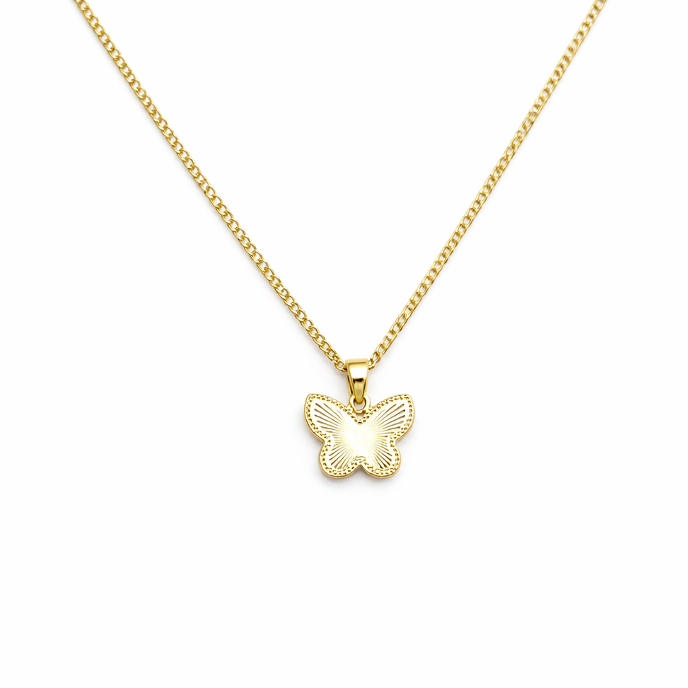 COLLAR MARIPOSA GOLDEN