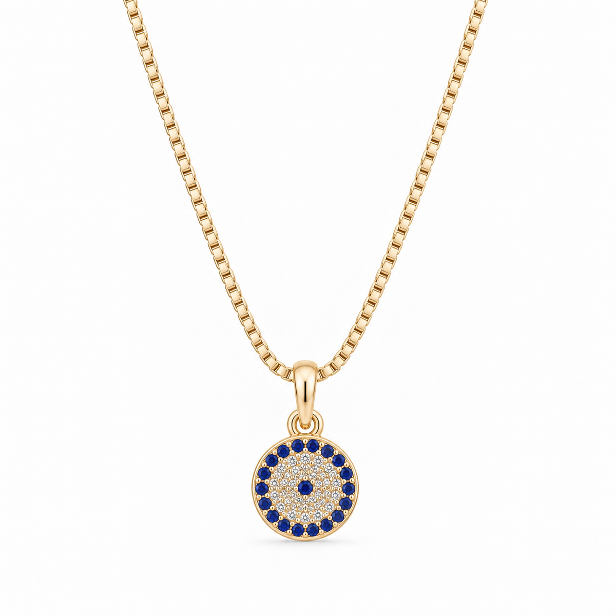 COLLAR OJO TURCO AMULETO