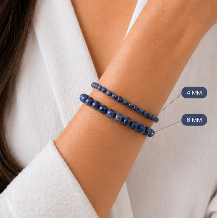 PULSERA PIEDRA SODALITA