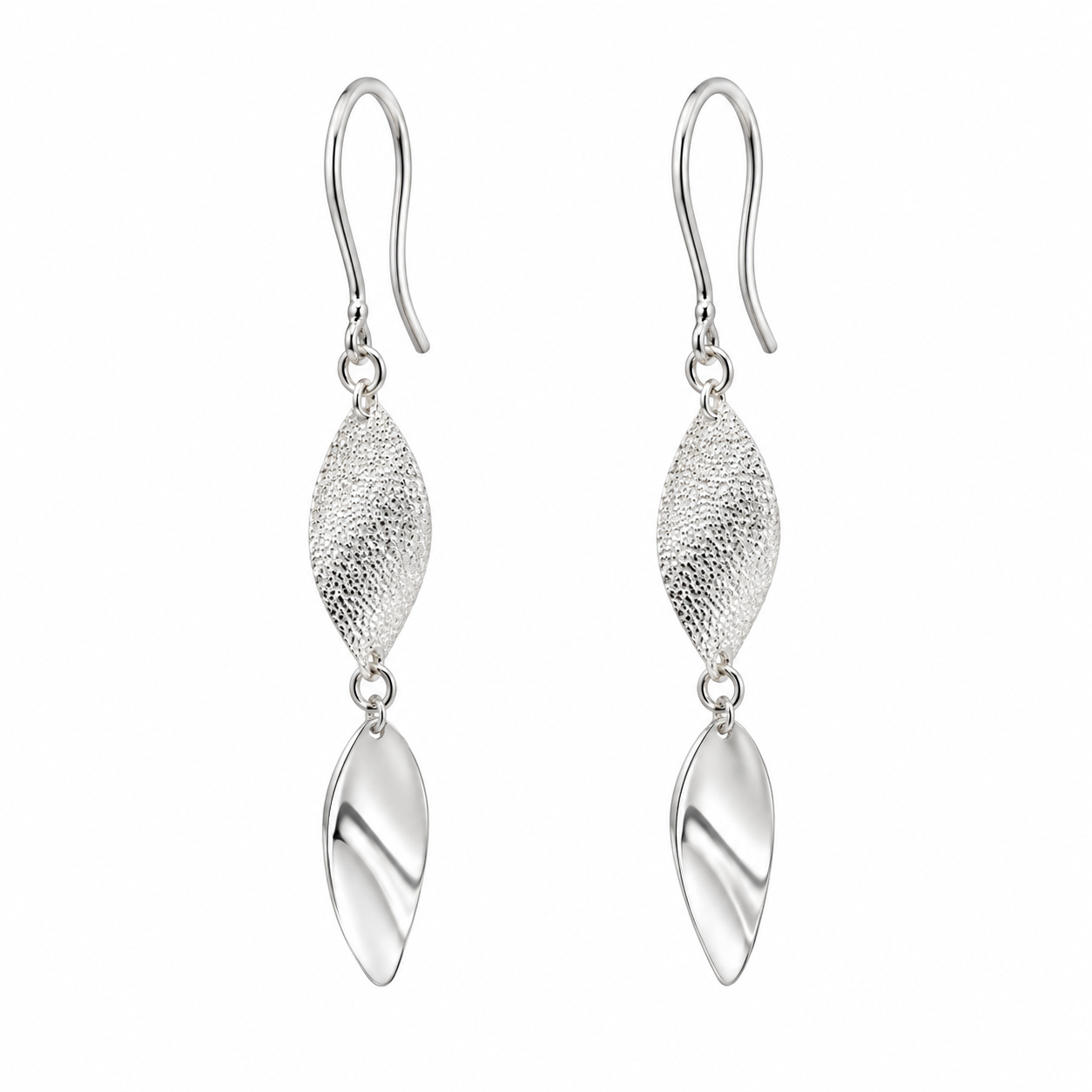 ARETES HOJAS DÚO