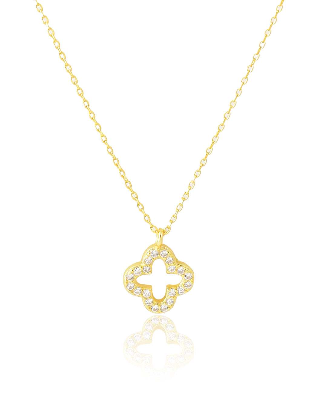 COLLAR TRÉBOL SHINE