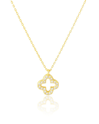 COLLAR TRÉBOL SHINE