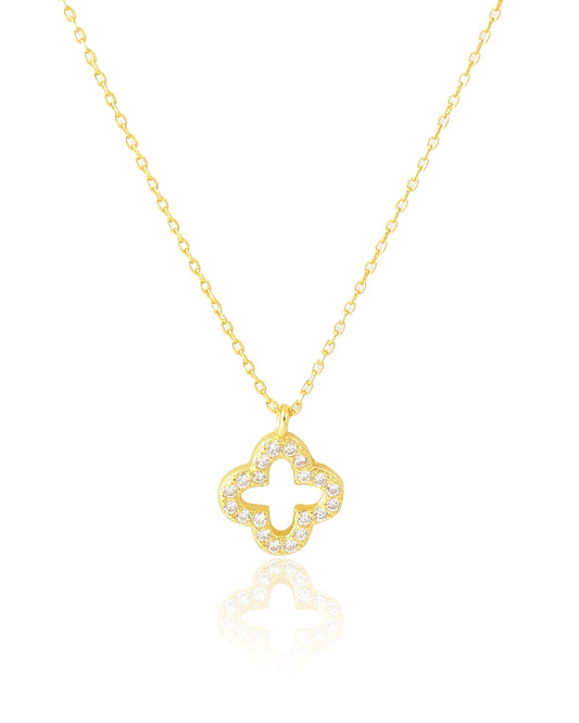 COLLAR TRÉBOL SHINE